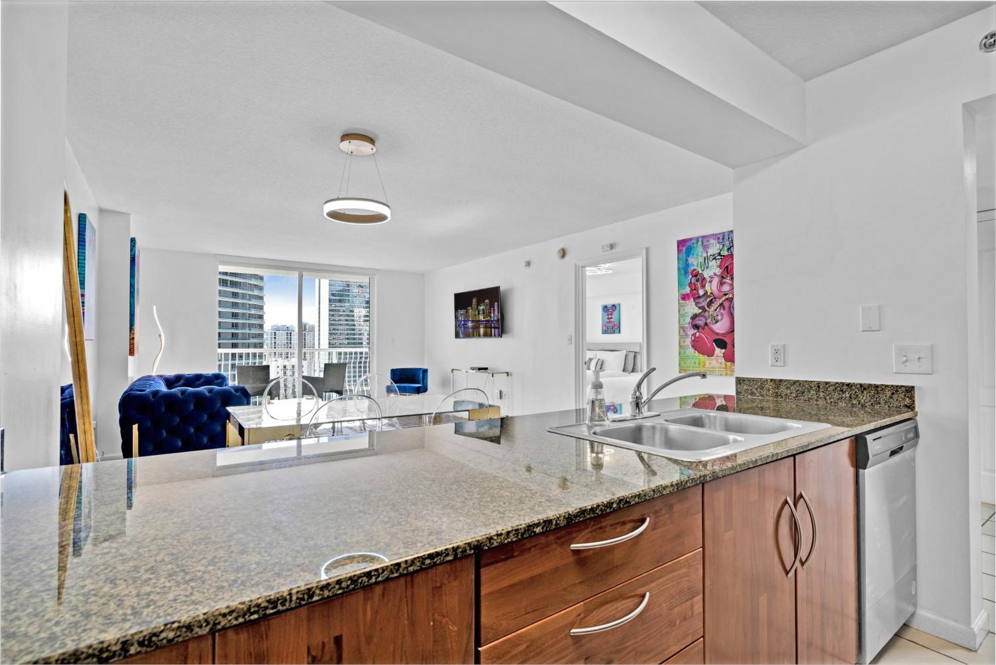 Gorgeous apartment in Brickell Miami Buitenkant foto